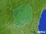 栃木県のアメダス実況(降水量)(2015年03月19日)