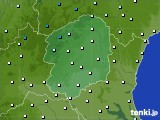 栃木県のアメダス実況(気温)(2015年03月19日)