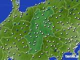 長野県のアメダス実況(気温)(2015年03月19日)