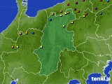 長野県のアメダス実況(積雪深)(2015年03月20日)