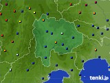2015年03月21日の山梨県のアメダス(日照時間)