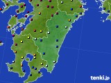 2015年03月21日の宮崎県のアメダス(日照時間)