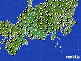 東海地方のアメダス実況(気温)(2015年03月21日)