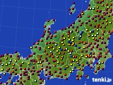 北陸地方のアメダス実況(日照時間)(2015年03月22日)