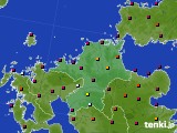 2015年03月22日の福岡県のアメダス(日照時間)