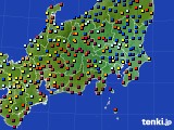 関東・甲信地方のアメダス実況(日照時間)(2015年03月23日)