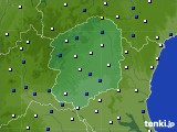 栃木県のアメダス実況(風向・風速)(2015年03月23日)