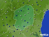 栃木県のアメダス実況(風向・風速)(2015年03月23日)