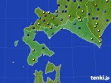 道南のアメダス実況(積雪深)(2015年03月24日)