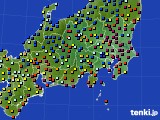 2015年03月24日の関東・甲信地方のアメダス(日照時間)