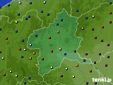 2015年03月24日の群馬県のアメダス(日照時間)