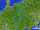 長野県のアメダス実況(日照時間)(2015年03月24日)