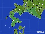 道南のアメダス実況(風向・風速)(2015年03月24日)
