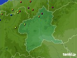 群馬県のアメダス実況(積雪深)(2015年03月25日)
