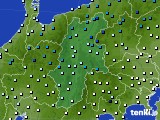 2015年03月25日の長野県のアメダス(気温)