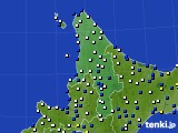 道北のアメダス実況(風向・風速)(2015年03月25日)