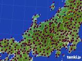 2015年03月26日の北陸地方のアメダス(日照時間)