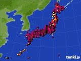 アメダス実況(日照時間)(2015年03月26日)