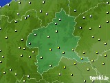 群馬県のアメダス実況(気温)(2015年03月27日)