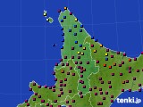 道北のアメダス実況(日照時間)(2015年03月28日)