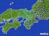 2015年03月29日の近畿地方のアメダス(降水量)