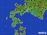 道南のアメダス実況(日照時間)(2015年03月29日)