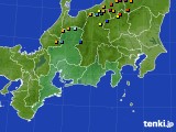 2015年03月30日の東海地方のアメダス(積雪深)