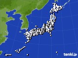 2015年03月30日のアメダス(風向・風速)