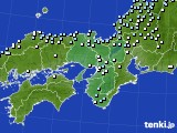 近畿地方のアメダス実況(降水量)(2015年04月01日)