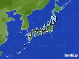 アメダス実況(降水量)(2015年04月01日)