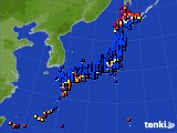 2015年04月01日のアメダス(日照時間)