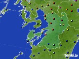 2015年04月02日の熊本県のアメダス(日照時間)