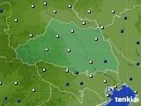 埼玉県のアメダス実況(風向・風速)(2015年04月03日)
