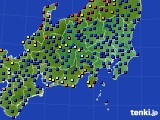 2015年04月04日の関東・甲信地方のアメダス(日照時間)