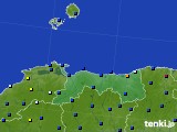 2015年04月04日の鳥取県のアメダス(日照時間)