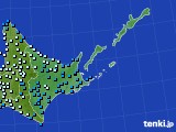 2015年04月05日の道東のアメダス(気温)