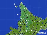 2015年04月05日の道北のアメダス(風向・風速)