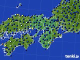 2015年04月07日の近畿地方のアメダス(日照時間)