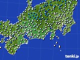 東海地方のアメダス実況(気温)(2015年04月07日)