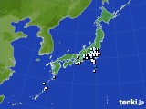 アメダス実況(降水量)(2015年04月08日)