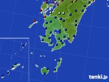 鹿児島県のアメダス実況(日照時間)(2015年04月08日)