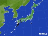 アメダス実況(降水量)(2015年04月09日)