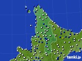 2015年04月10日の道北のアメダス(風向・風速)