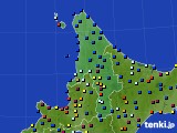 2015年04月12日の道北のアメダス(日照時間)