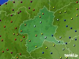 群馬県のアメダス実況(日照時間)(2015年04月12日)