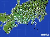 2015年04月13日の東海地方のアメダス(降水量)