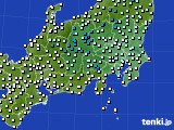 関東・甲信地方のアメダス実況(気温)(2015年04月13日)