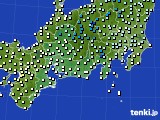 東海地方のアメダス実況(気温)(2015年04月13日)
