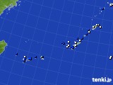 沖縄地方のアメダス実況(風向・風速)(2015年04月13日)