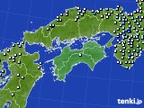 2015年04月14日の四国地方のアメダス(降水量)